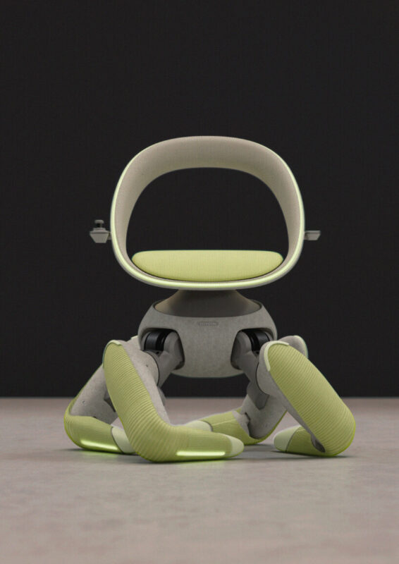 Prémices - Walk me, le robot marcheur de Toyota