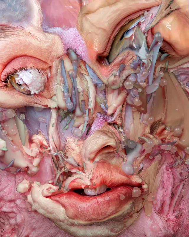 Prémices - Les exfoliations numériques de Romain Thibault